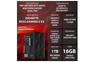 Mad Dog GENESIS-A07DB16 AMD Ryzen 5 16GB DDR4 NVIDIA GeForce RTX 5060 Ti 8GB 1TB SSD brak