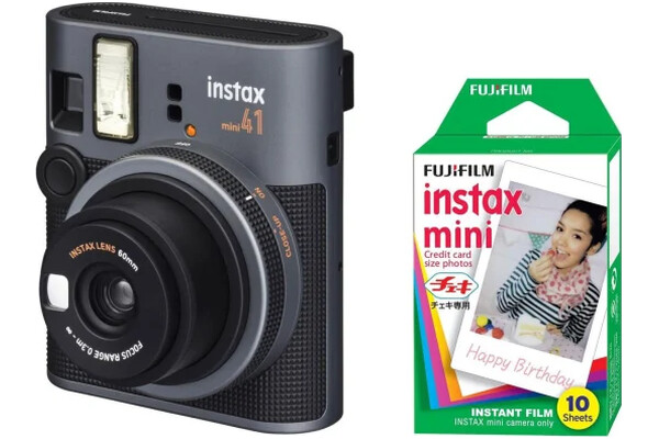 Aparat natychmiastowy Fujifilm Instax Mini 41 + wkłady 10