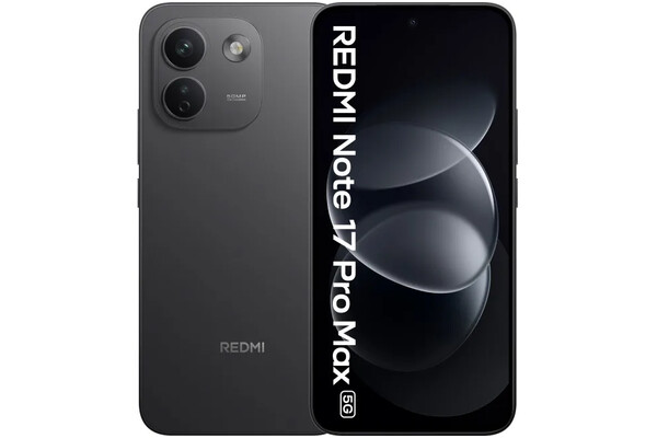 Smartfon Xiaomi Redmi Note 17 Pro 5G czarny 6.83" 8.0GB/256.0GB