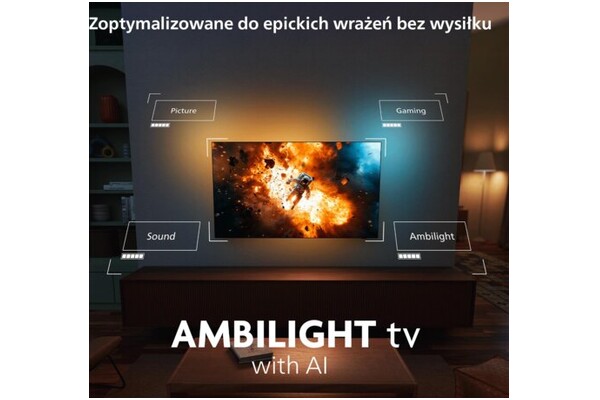 Telewizor Philips 55OLED761 55" 4K Ultra HD