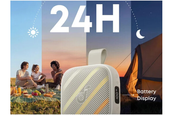 głośnik Bluetooth Soundcore Boom biały
