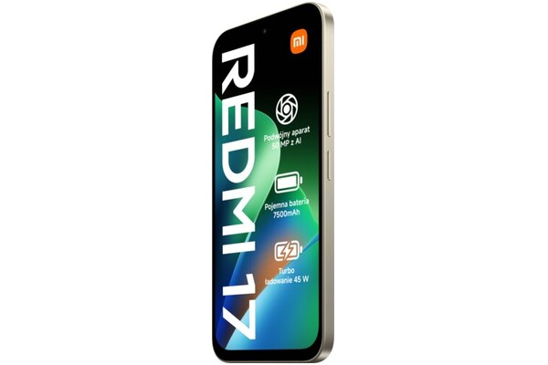 Smartfon Xiaomi Redmi 17 zielony 6.90" 4.0GB/256.0GB