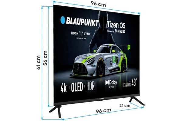 Telewizor Blaupunkt 43QCT6000S 43" 4K Ultra HD