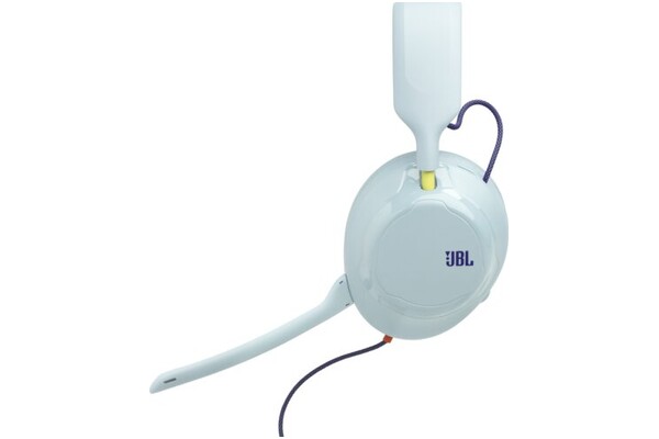 Słuchawki JBL Quantum 120 Nauszne Przewodowe srebrny