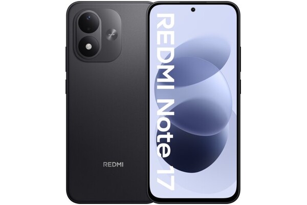 Smartfon Xiaomi Redmi Note 17 czarny 6.99" 6.0GB/256.0GB