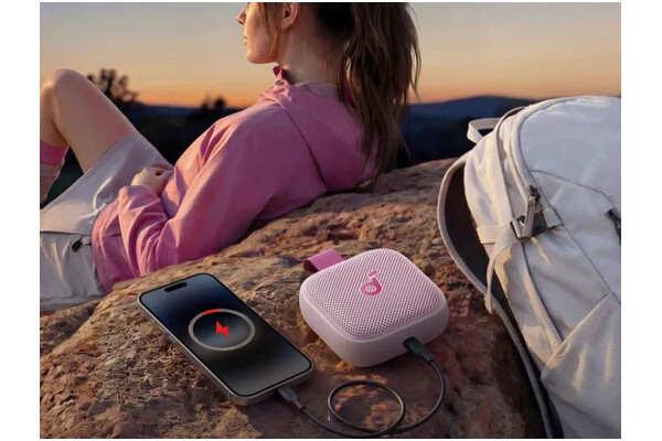 głośnik Bluetooth Soundcore Boom różowy