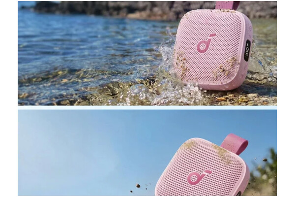 głośnik Bluetooth Soundcore Boom różowy