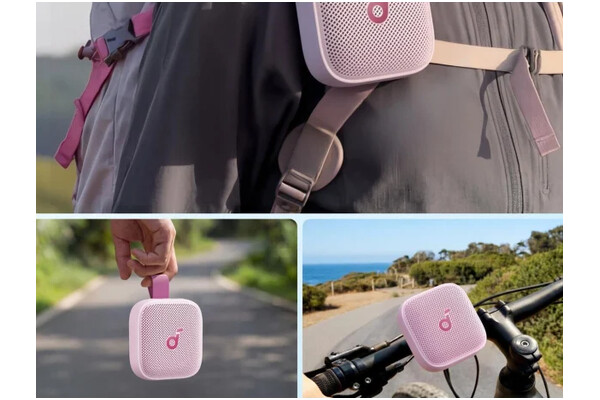 głośnik Bluetooth Soundcore Boom różowy