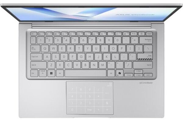 Laptop ASUS Vivobook 14 14.0" Intel Core i7-350 Intel 16GB 512GB SSD Windows 11 Home srebrny