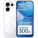 Smartfon OPPO Reno16 5G biały 6.32" 8.0GB/512.0GB