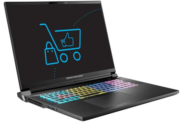 Laptop Dream Machines 18.0" Intel Core Ultra 9-275HX NVIDIA GeForce RTX 5080 32GB 2TB SSD M.2 Windows 11 Professional czarny