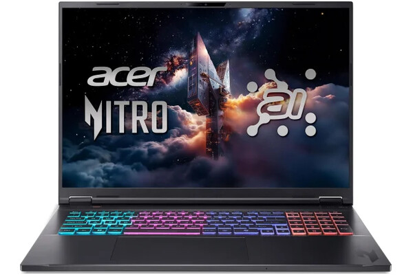 Laptop ACER Nitro 18 18.0" AMD Ryzen AI 9 365 Nvidia GeForce RTX 5060 32GB 1TB SSD M.2 Windows 11 Home czarny