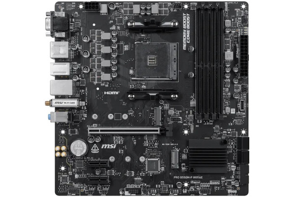 Płyta główna MSI B550MP Pro WiFi Socket AM4 AMD B550 DDR4 miniATX
