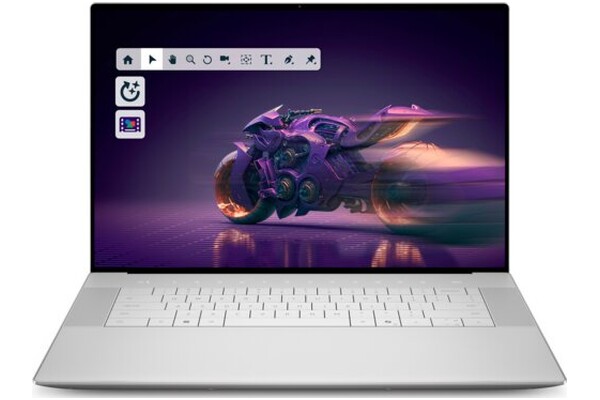 Laptop DELL 16 16.3" Intel Core Ultra 7-255H NVIDIA GeForce RTX 5050 16GB 1TB SSD Windows 11 Professional srebrny