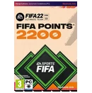 Karta Pre paid FIFA 22 Edycja 2200 FIFA Points PC