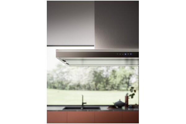 Okap kuchenny wyspowy - T-line FALMEC Lumina 90.0cm czarny