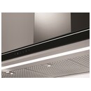 Okap kuchenny Skośny FALMEC Luce 90.0cm Inox-czarny