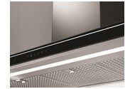 Okap kuchenny Skośny FALMEC Luce 90.0cm Inox-czarny