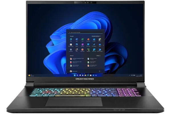 Laptop Dream Machines 18.0" Intel Core Ultra 9-275HX NVIDIA GeForce RTX 5080 32GB 1TB SSD M.2 Windows 11 Professional czarny