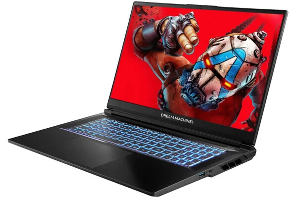 Laptop Dream Machines 17.3" Intel Core i9-14900HX NVIDIA GeForce RTX 5070 Ti 32GB 1TB SSD M.2 czarny