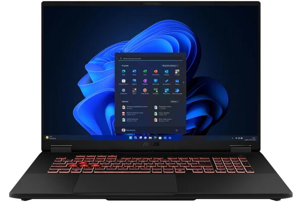 Laptop ASUS TUF Gaming A18 18.0" AMD Ryzen 7 260 NVIDIA GeForce RTX 5050 64GB 2TB SSD M.2 Windows 11 Home szary