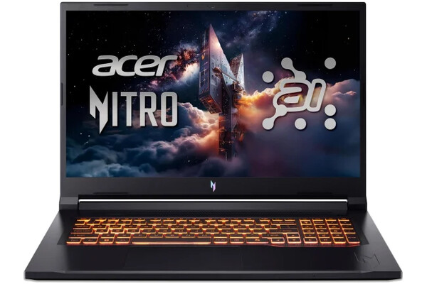 Laptop ACER Nitro V 17 17.3" AMD Ryzen 5 240 Nvidia GeForce RTX 5060 32GB 1TB SSD M.2 Windows 11 Home czarny