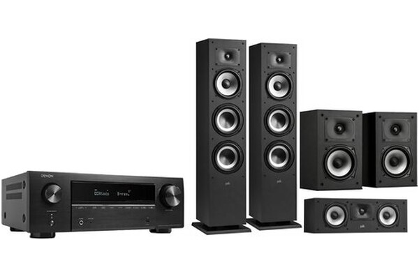 Zestaw kina domowego Denon AVRX1800 czarny