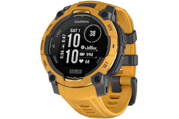 Smartwatch Garmin Instinct 3 Solar 45.0mm pomarańczowy