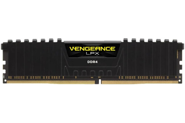 Pamięć RAM CORSAIR Vengeance LPX Black 8GB DDR4 3200MHz Z radiatorem 1.2V 16CL