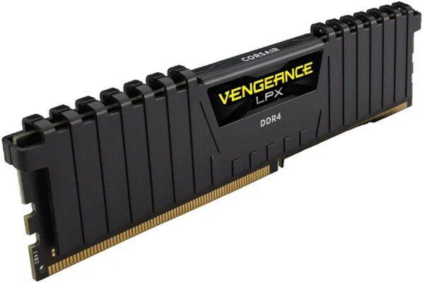Pamięć RAM CORSAIR Vengeance LPX Black 8GB DDR4 3200MHz Z radiatorem 1.2V 16CL