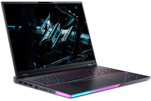Laptop ACER Predator Helios 18 18.0" Intel Core Ultra 9-275HX NVIDIA GeForce RTX 5090 64GB 2TB SSD M.2 Windows 11 Professional czarny