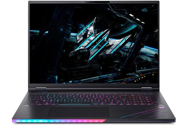 Laptop ACER Predator Helios 18 18.0" Intel Core Ultra 9-275HX NVIDIA GeForce RTX 5090 64GB 2TB SSD M.2 Windows 11 Professional czarny