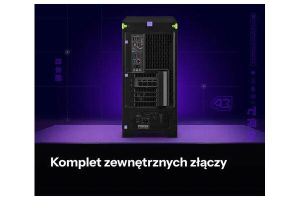 G4M3R HR778X3D65-G2 HERO HERO AMD Ryzen 7 32GB DDR5 Nvidia GeForce RTX 5060 8GB 1TB SSD brak