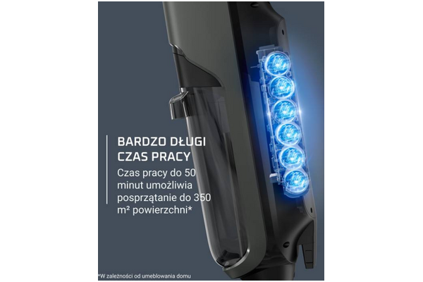 Odkurzacz Tefal GF5035F0 tradycyjny bezworkowy czarny