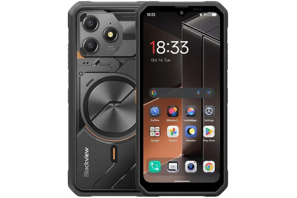 Smartfon Blackview Fort100 5G czarny 6.56" 8.0GB/128.0GB