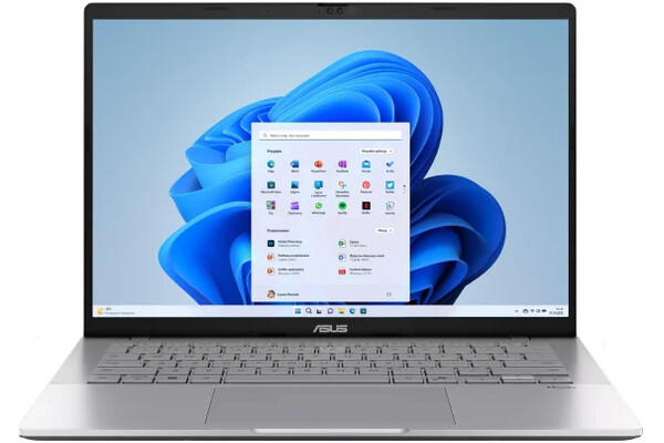 Laptop ASUS Vivobook S14 14.0" AMD Ryzen AI 7 445 AMD Radeon 16GB 2TB SSD M.2 Windows 11 Home srebrny