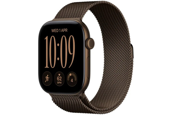 Smartwatch Apple Watch Series 12 Aluminium Case brązowy 5G