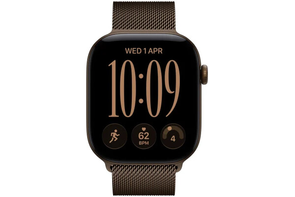 Smartwatch Apple Watch Series 12 Aluminium Case brązowy 5G
