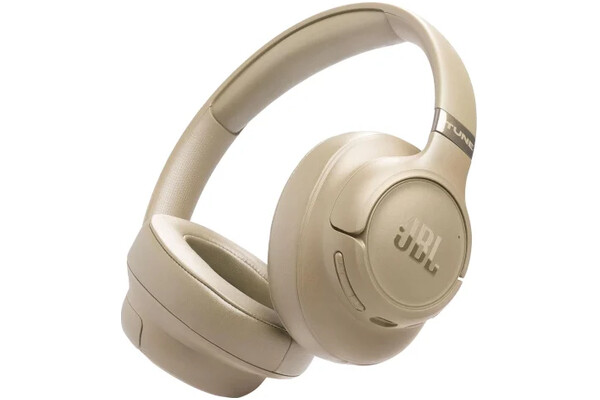 Słuchawki JBL Tune 780 Nauszne Przewodowe beżowy