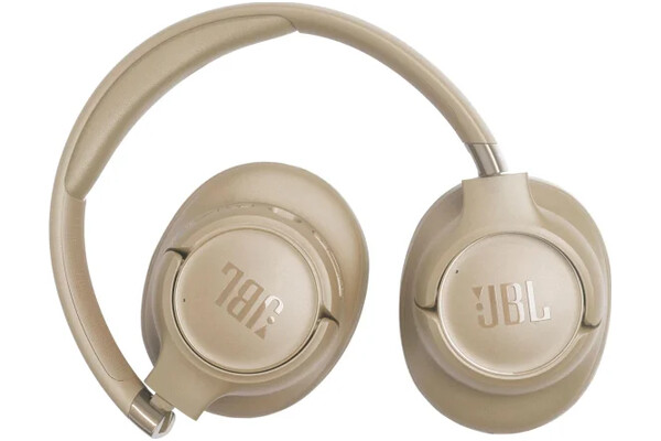 Słuchawki JBL Tune 780 Nauszne Przewodowe beżowy