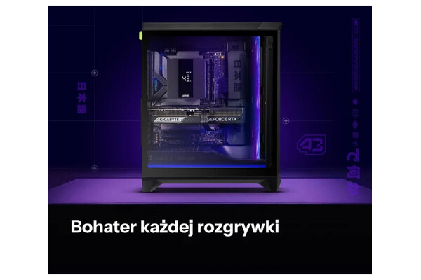 G4M3R HR778X3D65T16-G2 HERO HERO AMD Ryzen 7 32GB DDR5 NVIDIA GeForce RTX 5060 Ti 8GB 1TB SSD brak