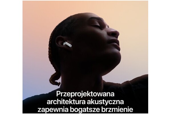 Słuchawki Apple AirPods 5 USB-C Douszne Bezprzewodowe biały
