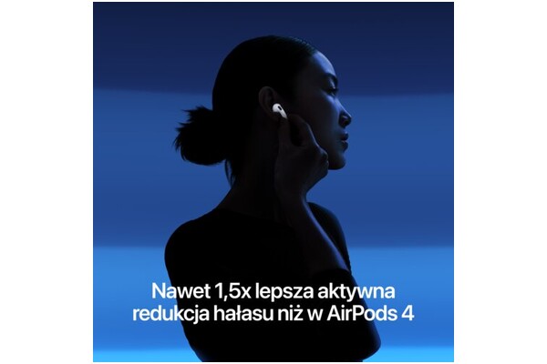 Słuchawki Apple AirPods 5 USB-C Douszne Bezprzewodowe biały