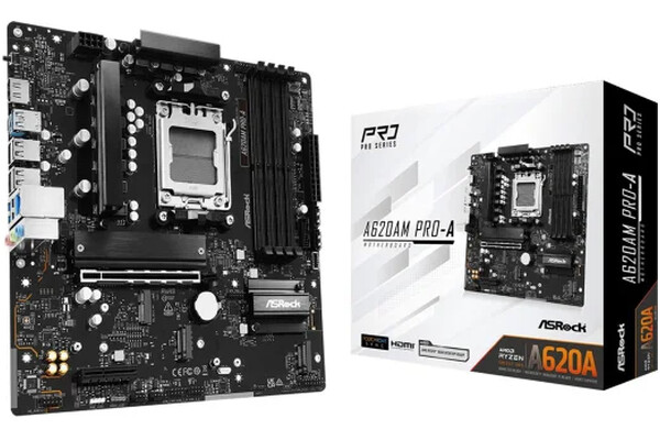 Płyta główna ASrock A620A Pro Socket AM5 AMD A620 miniATX