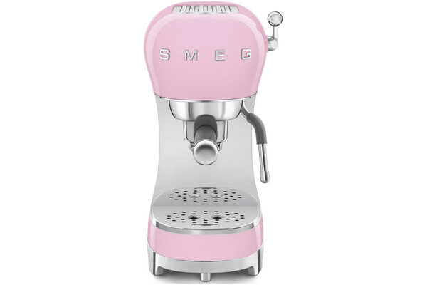 Ekspres Smeg ECF02PKEU kolbowy różowy