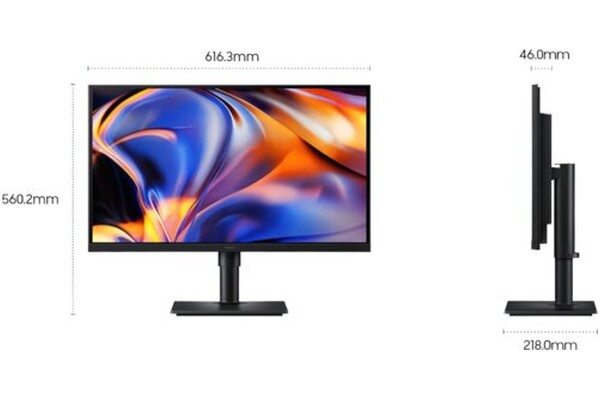 Monitor 27.0" Samsung LS27H802EFAXEN czarny