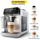 Ekspres Philips LatteGo EP6551/30 automatyczny biało-srebrny