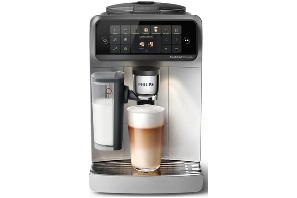 Ekspres Philips LatteGo EP6551/30 automatyczny biało-srebrny