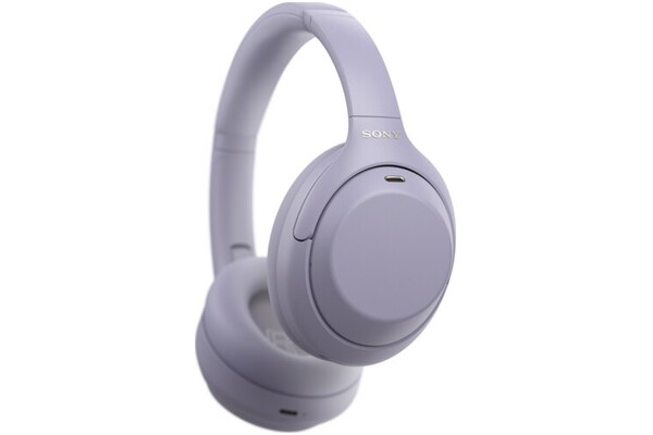 Słuchawki Sony WH1000XM4C Nauszne Bezprzewodowe fioletowy