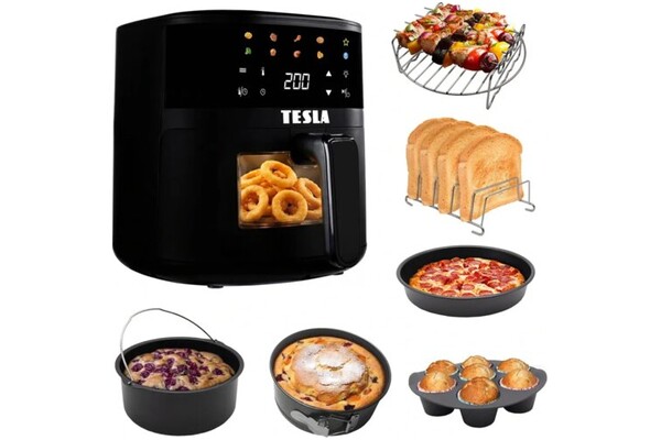 Frytkownica beztłuszczowa Air Fryer TESLA Q45 AirCook 1450W